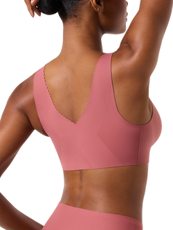 Evelyn & Bobbie Evelyn Wire-Free Push-Up Bra, Pink Canyon - view 2, Pink Canyon