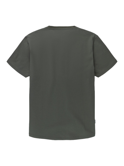 Panos Emporio Heavy Cotton T-Shirt, Tarmac - view 2, Tarmac