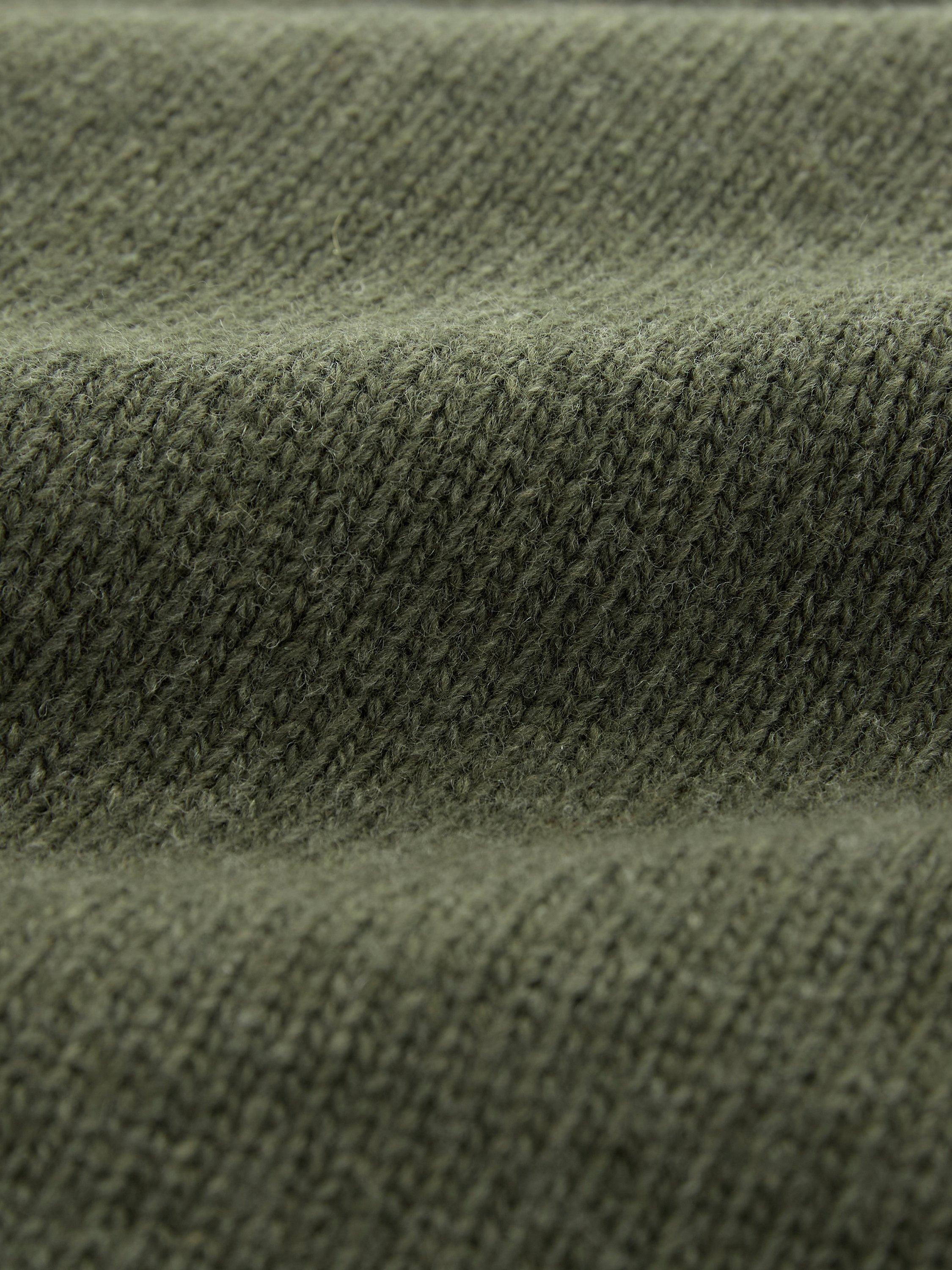 Product image 5 of 8, which shows Celtic & Co. Super Soft Cocoon Pure Wool Cardigan, Olive, XS-S