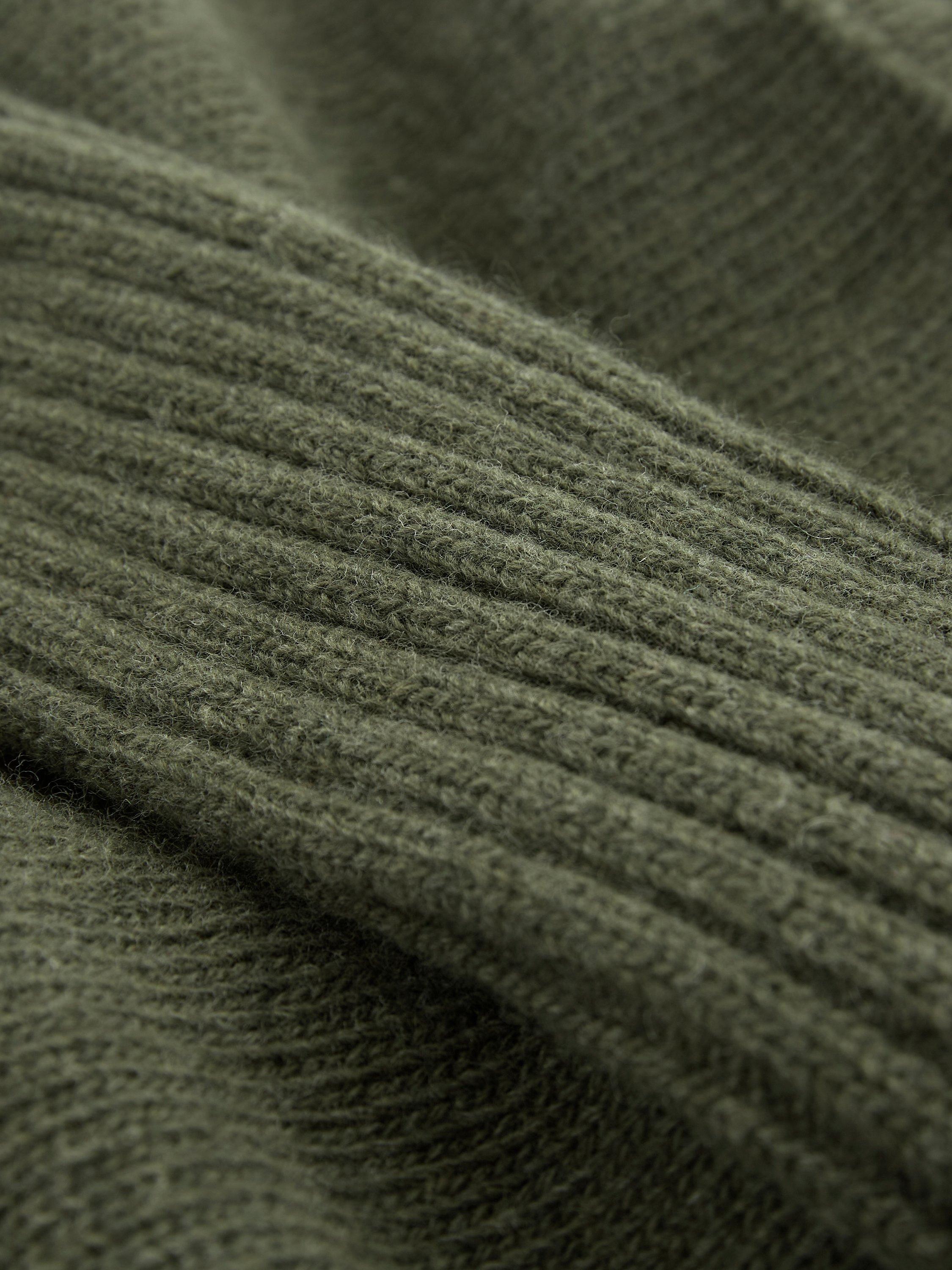 Product image 6 of 8, which shows Celtic & Co. Super Soft Cocoon Pure Wool Cardigan, Olive, XS-S