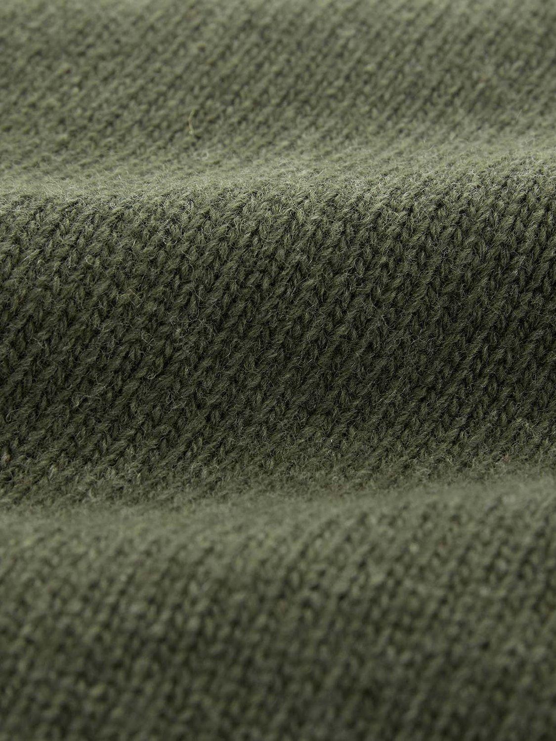 Product image 8 of 8, which shows Celtic & Co. Super Soft Cocoon Pure Wool Cardigan, Olive, XS-S