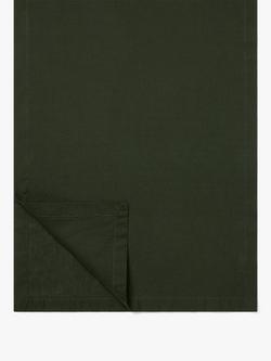 Piglet in Bed Plain Linen Blend Table Runner, Fern Green