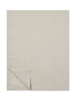 Piglet in Bed Plain Linen Blend Table Runner, Oatmeal