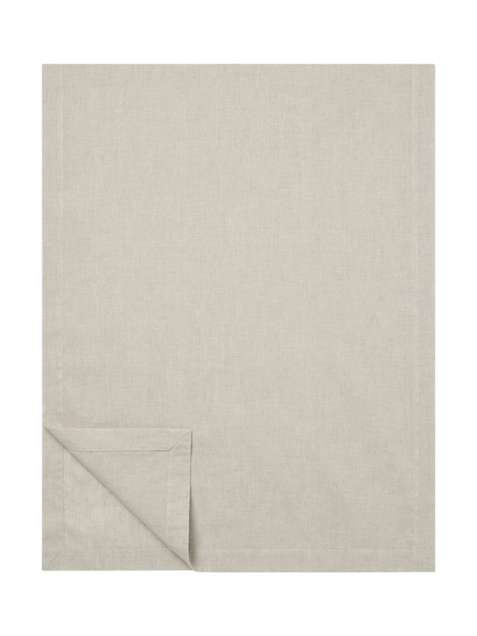 Piglet in Bed Plain Linen Blend Table Runner, Oatmeal