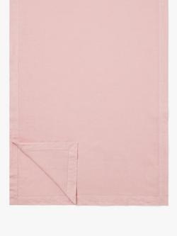 Piglet in Bed Plain Linen Blend Table Runner, Rose