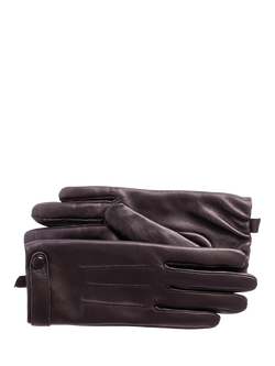 Bloom & Bay Angela Leather Blend Gloves - view 2, Black