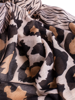 Bloom & Bay Betsy Lightweight Scarf - view 2, Brown