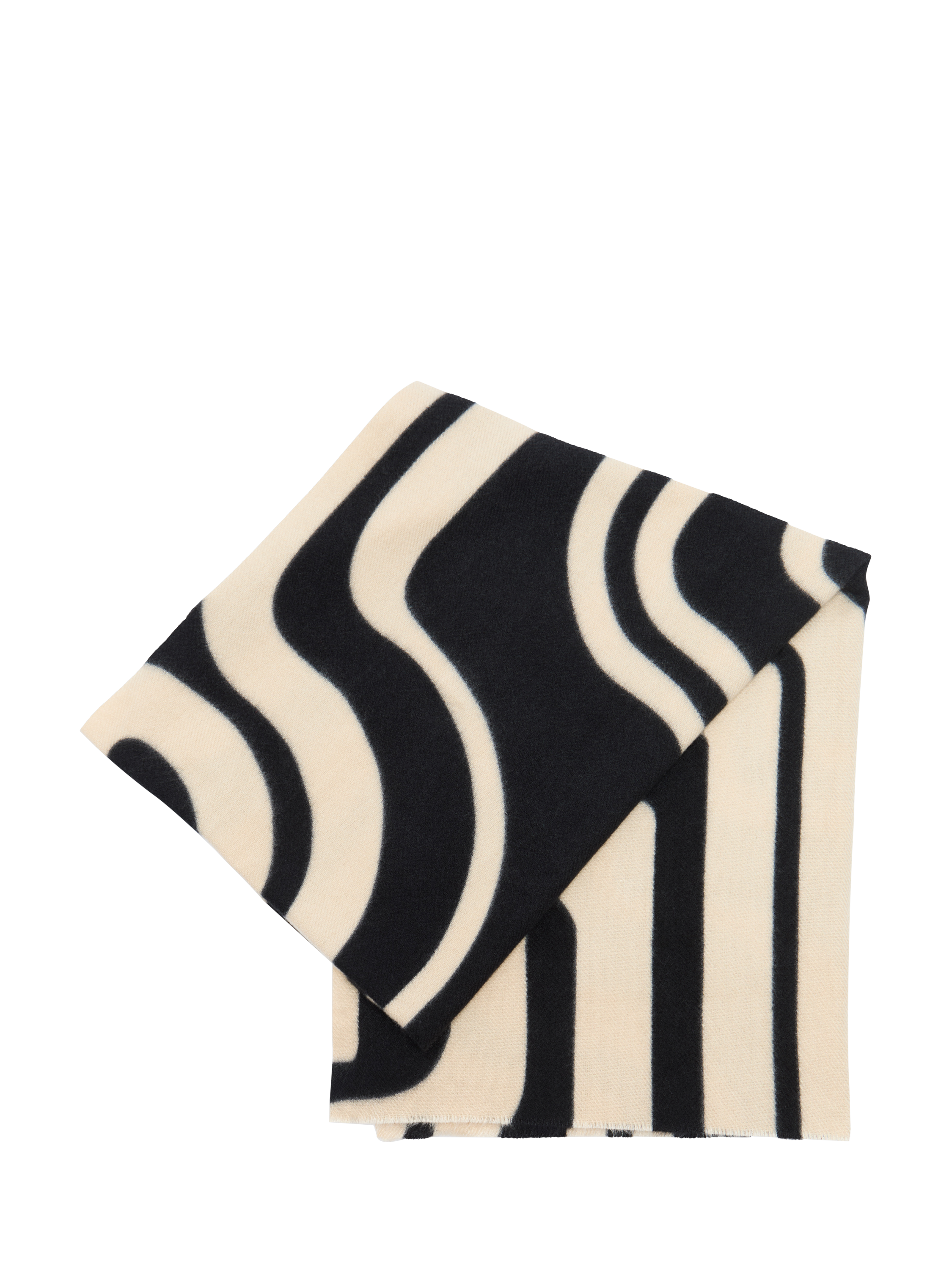 Product image 2 of 8, which shows Bloom & Bay Anya Lightweight Scarf , Monochrome, One Size