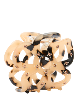 Bloom & Bay Posie Hair Claw Clip, Cream, Cream