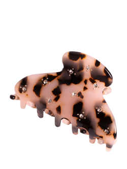 Bloom & Bay Gracie Hair Claw Clip, Cream, Cream