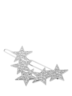 Bloom & Bay Kalei Star Hair Clip, Silver, Silver