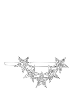 Bloom & Bay Kalei Star Hair Clip, Silver - view 2, Silver