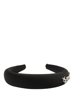 Bloom & Bay Starfall Satin Headband, Black - view 2, Black