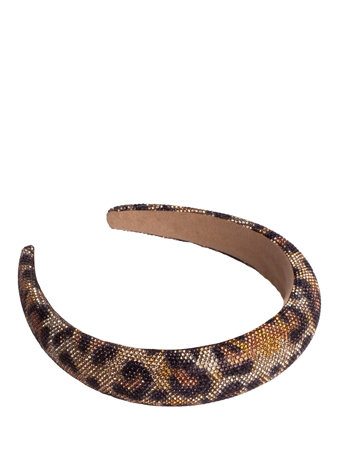 Product image 1 of 6, which shows Bloom & Bay Ayanna Embellished Headband, Gold, One Size