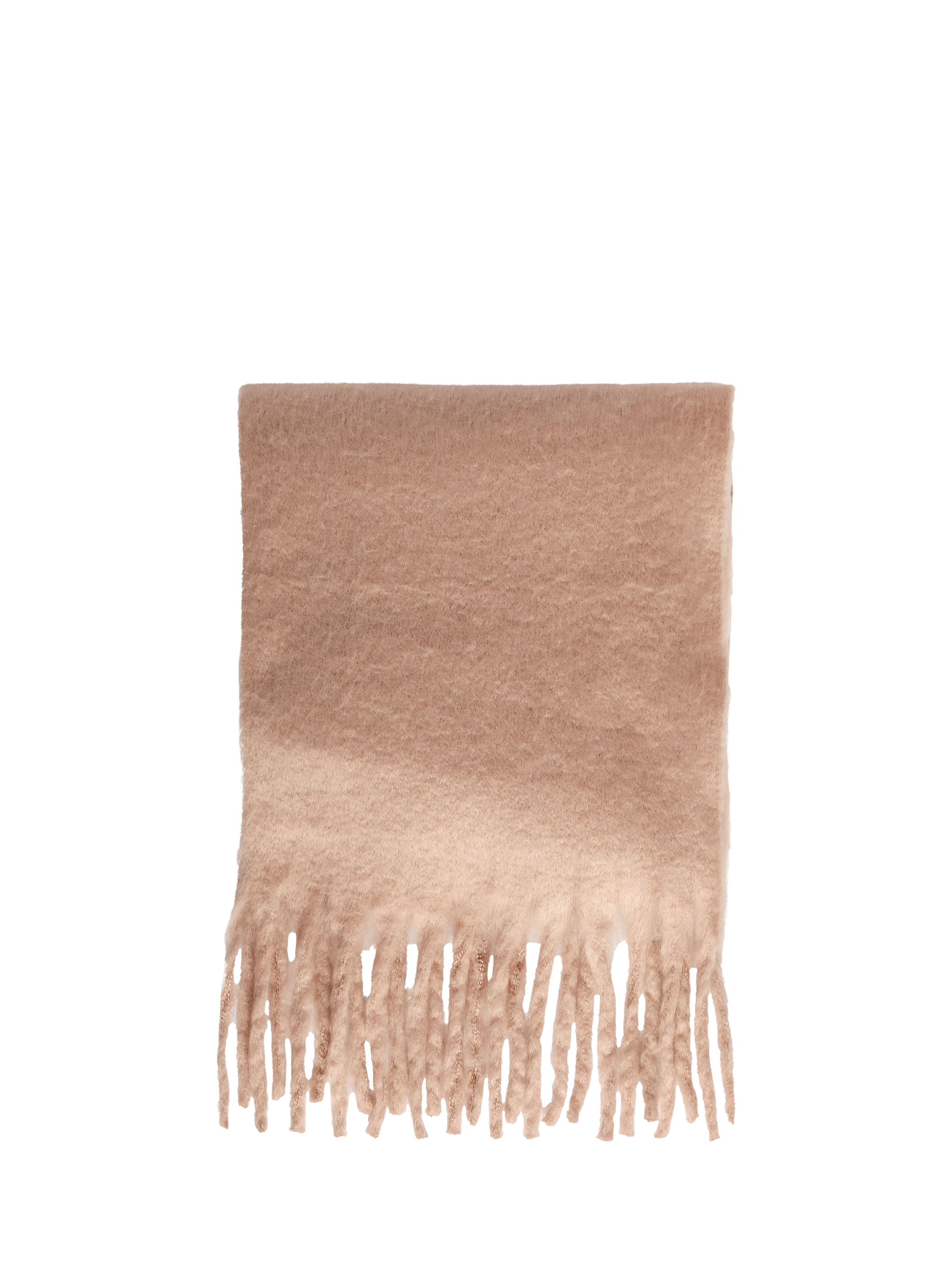 Product image 1 of 7, which shows Bloom & Bay Cala Fringed Scarf, Taupe, One Size