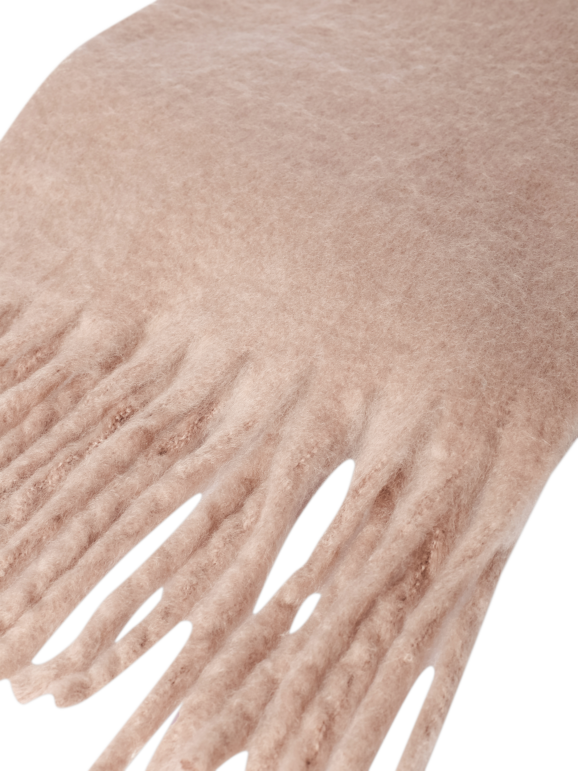 Product image 2 of 7, which shows Bloom & Bay Cala Fringed Scarf, Taupe, One Size