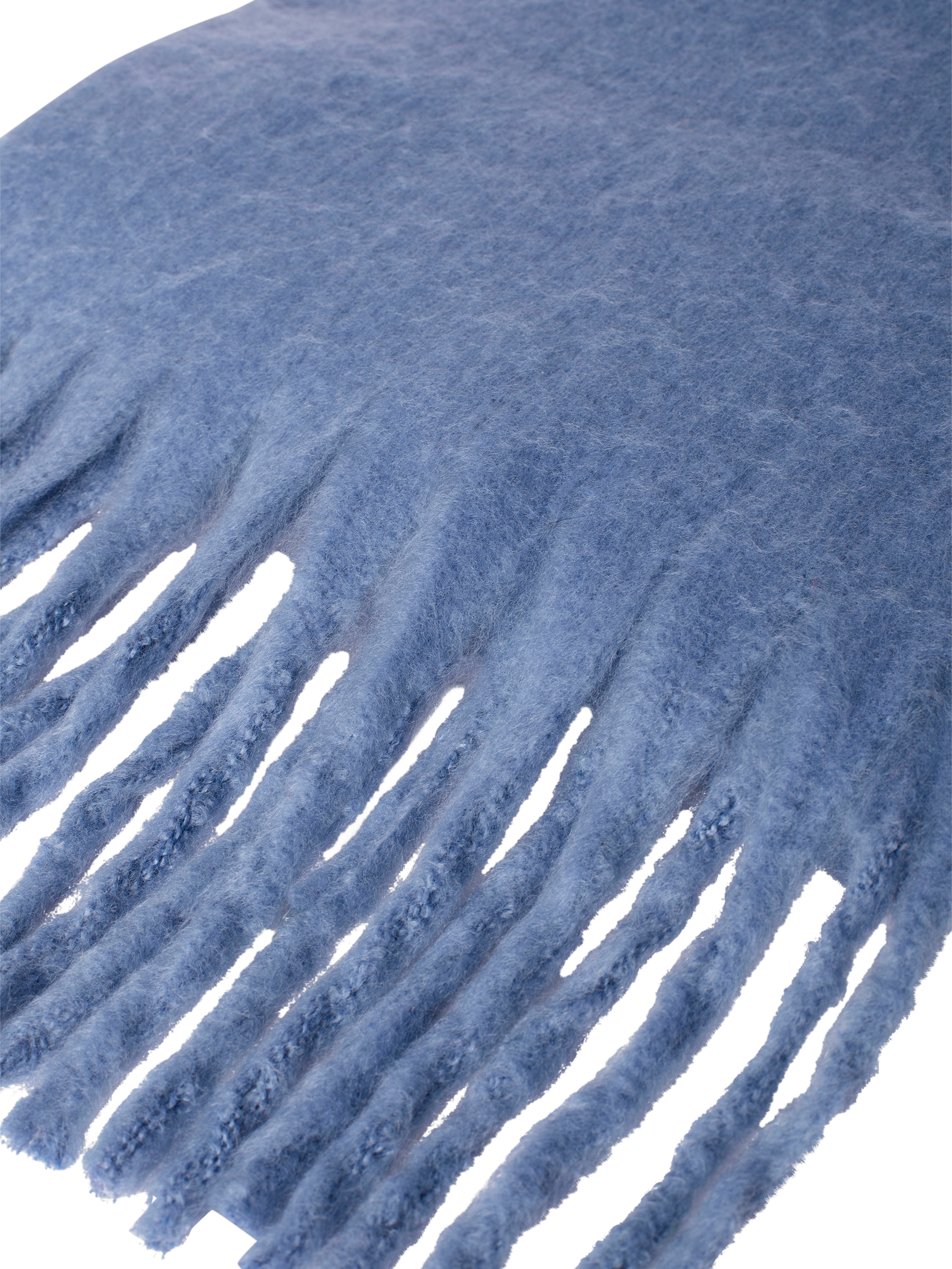 Product image 2 of 7, which shows Bloom & Bay Cala Fringed Scarf, Blue, One Size