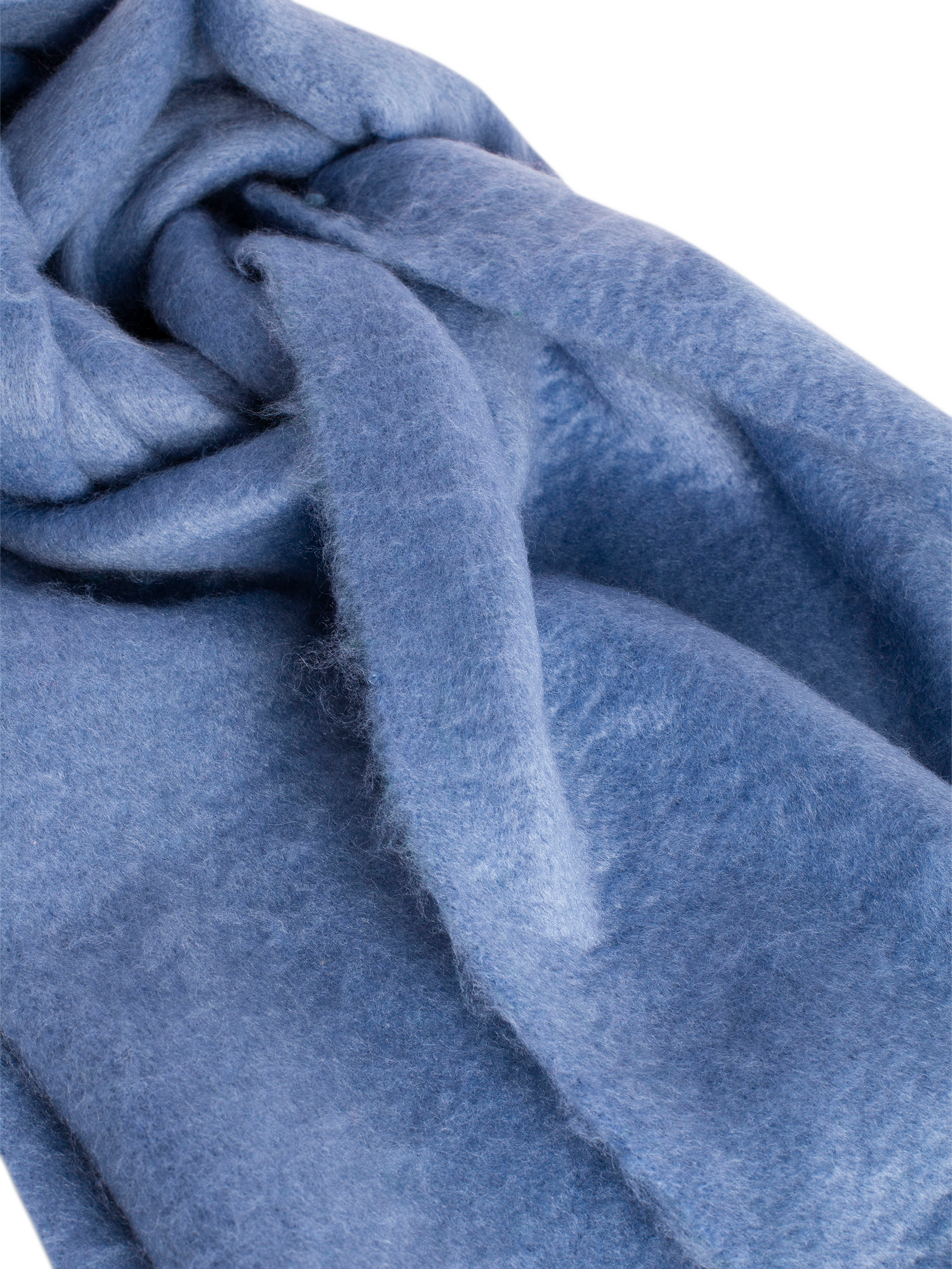 Product image 3 of 7, which shows Bloom & Bay Cala Fringed Scarf, Blue, One Size