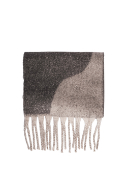 Bloom & Bay Dulcie Colour Block Scarf, Grey