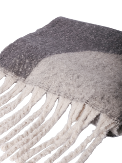 Bloom & Bay Dulcie Colour Block Scarf - view 2, Grey