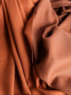 Bloom & Bay Songbird Colour Block Pashmina - view 2, Brown