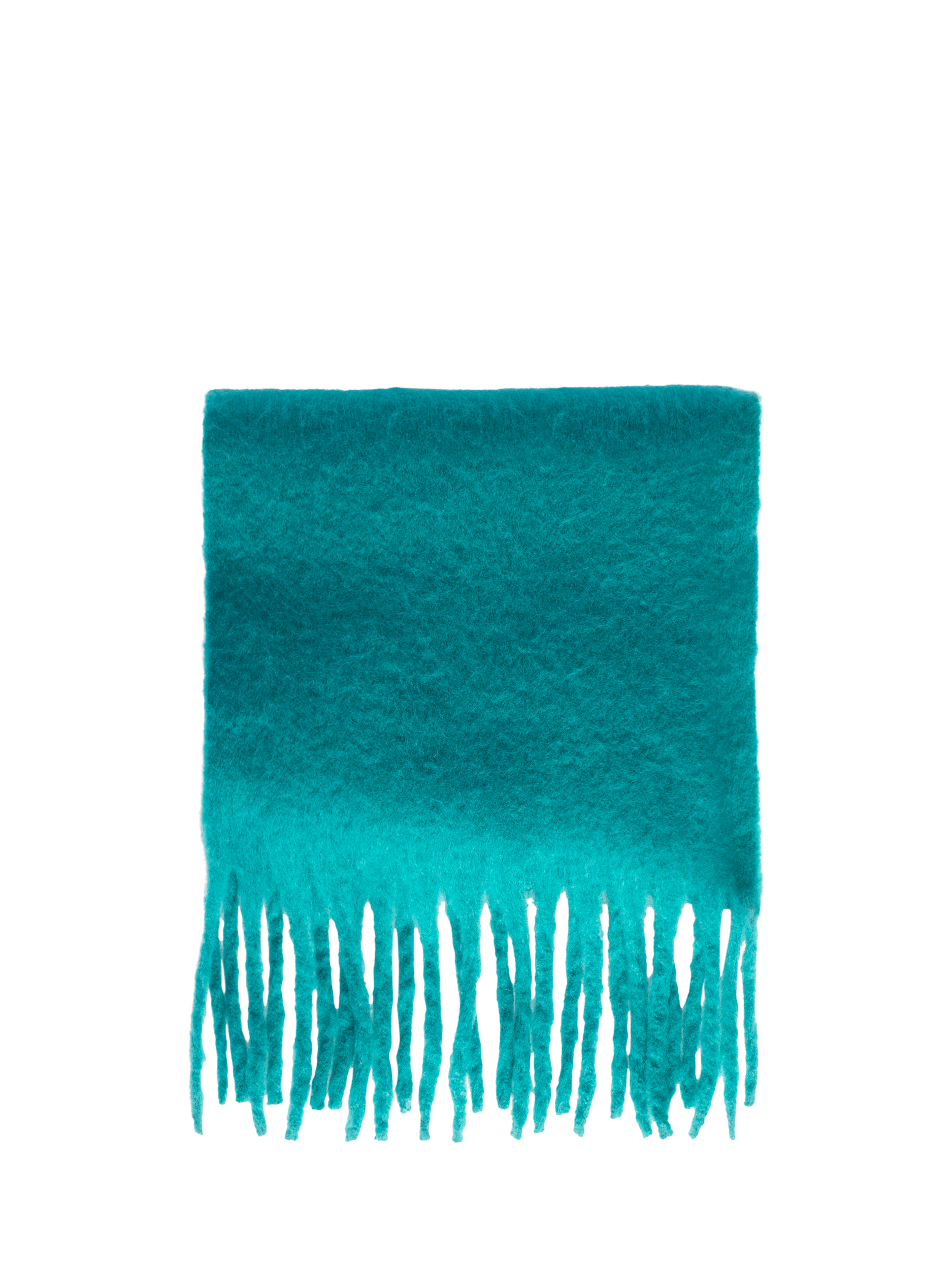 Product image 1 of 7, which shows Bloom & Bay Cala Fringed Scarf, Teal, One Size
