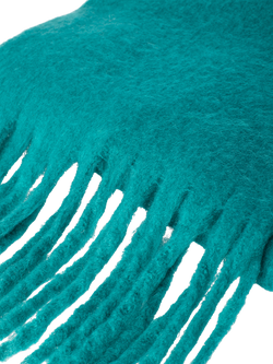 Bloom & Bay Cala Fringed Scarf - view 2, Teal