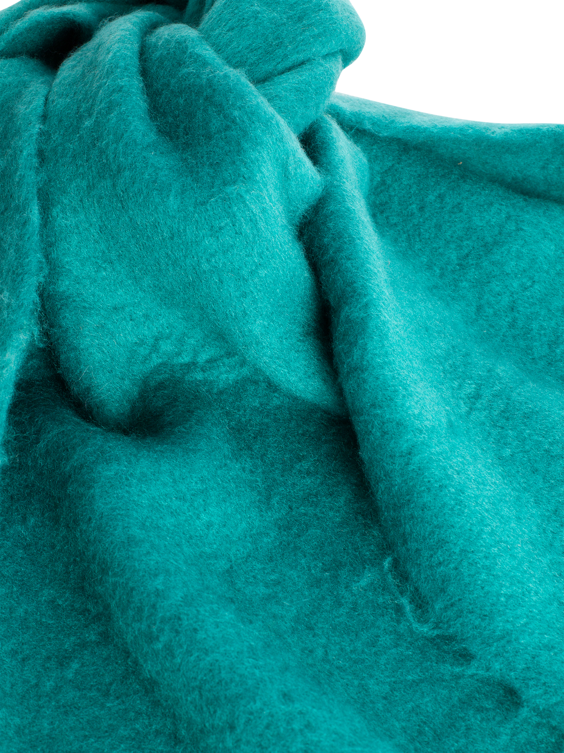 Product image 3 of 7, which shows Bloom & Bay Cala Fringed Scarf, Teal, One Size