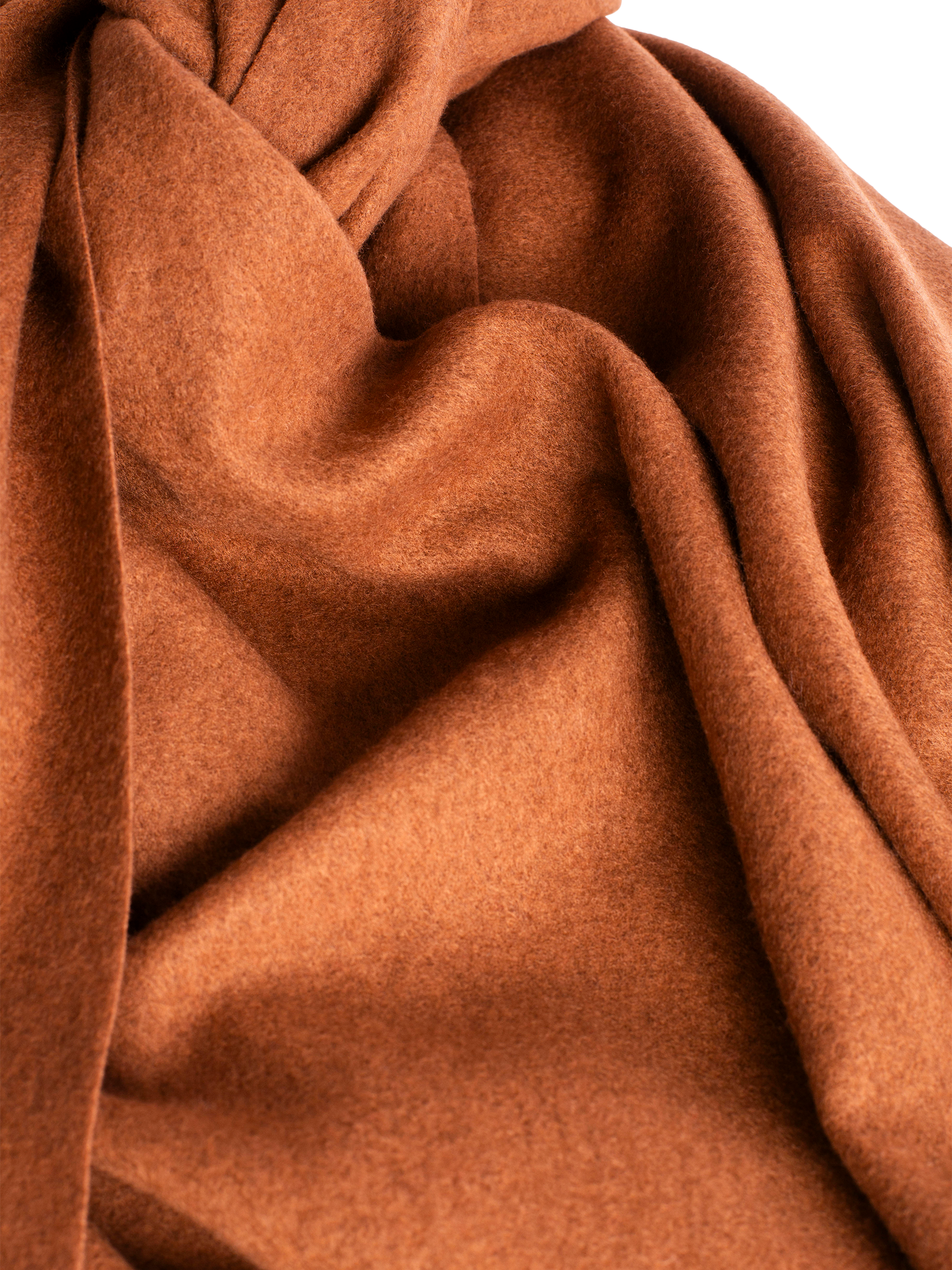 Product image 2 of 4, which shows Bloom & Bay Willow Fringed Scarf, Brown, One Size