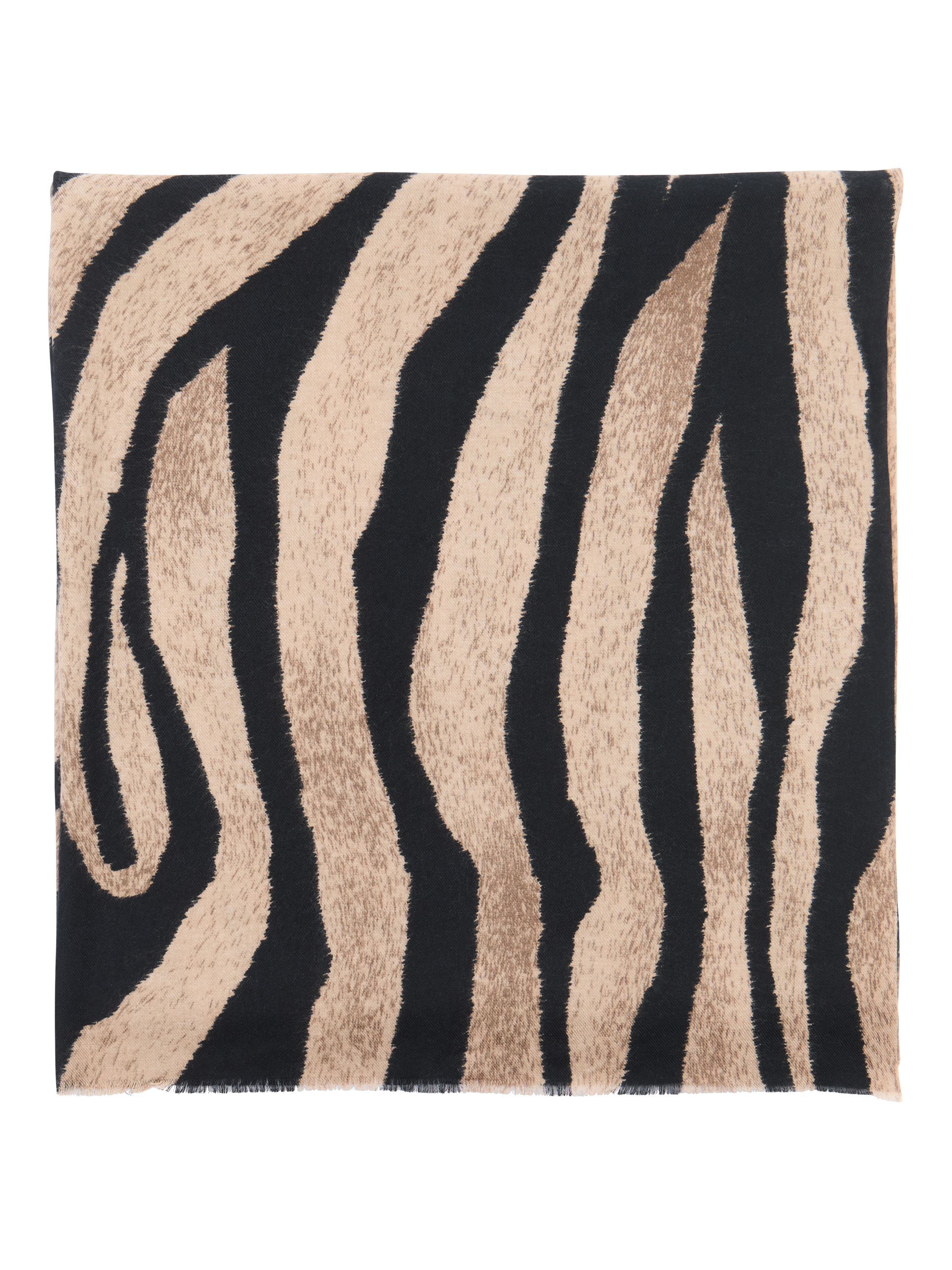 Product image 1 of 7, which shows Bloom & Bay Thea Stripe Scarf, Taupe, One Size