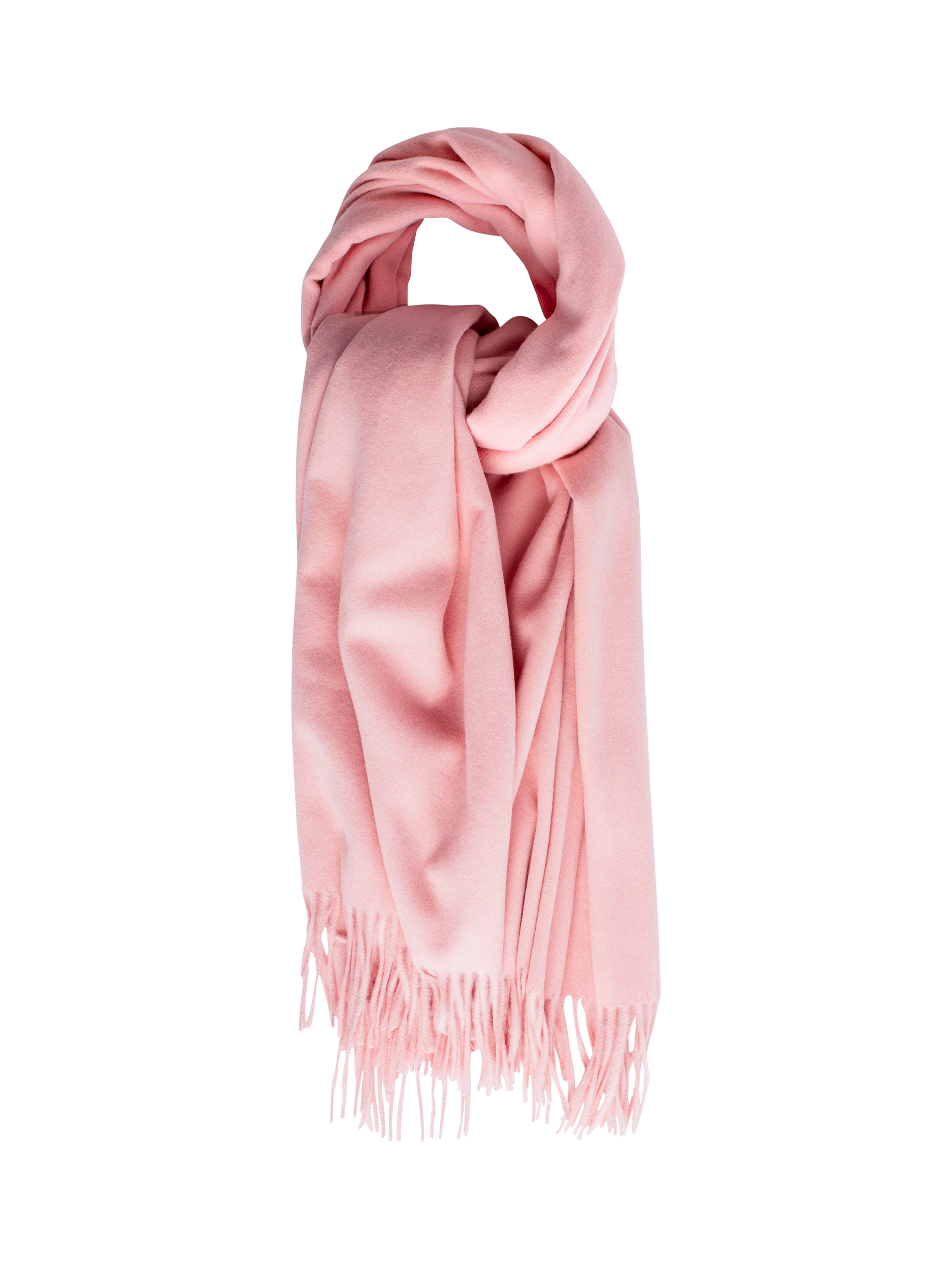 Product image 1 of 6, which shows Bloom & Bay Willow Fringed Scarf, Pink, One Size