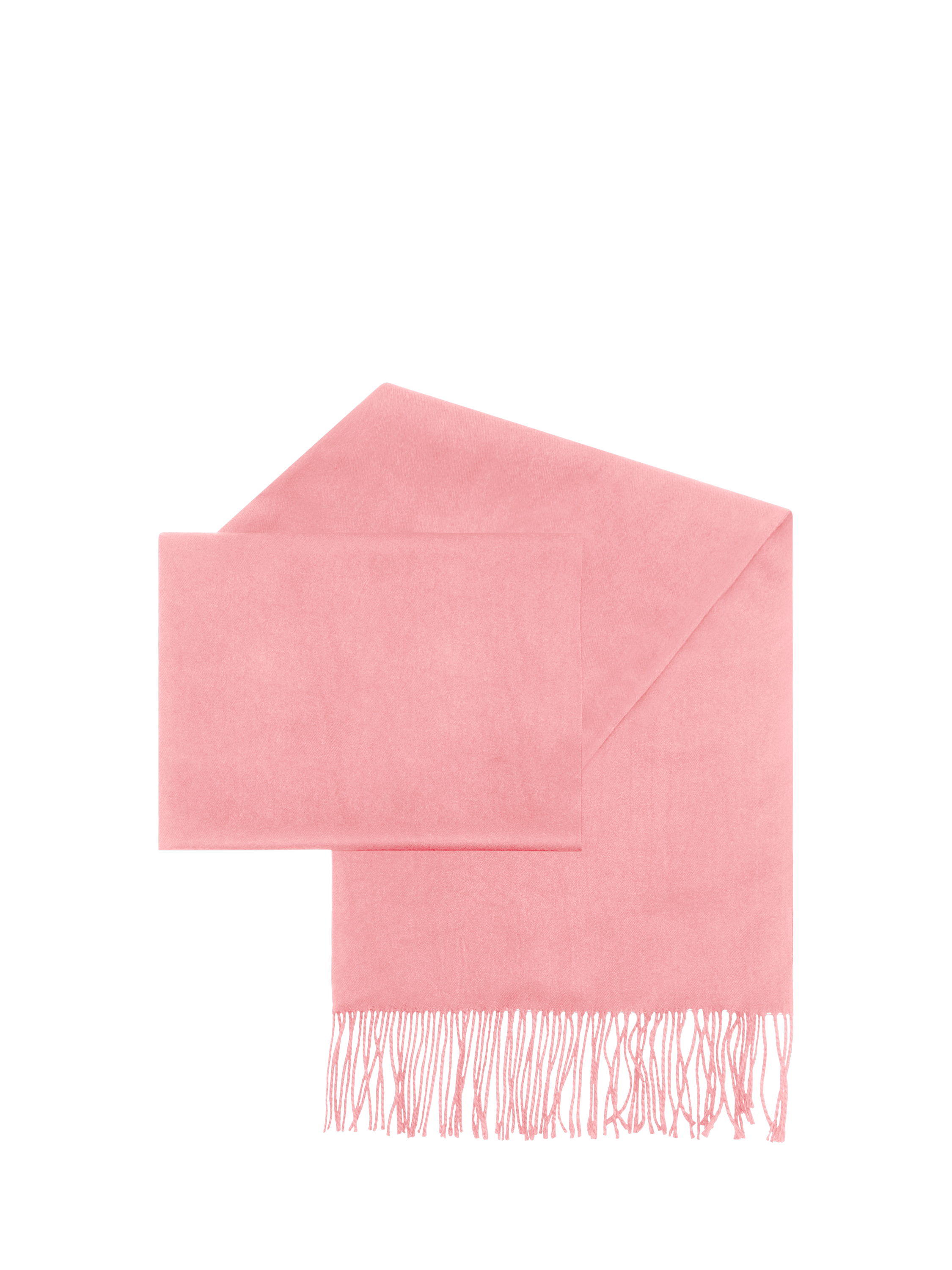 Product image 2 of 6, which shows Bloom & Bay Willow Fringed Scarf, Pink, One Size