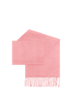 Bloom & Bay Willow Fringed Scarf - view 2, Pink