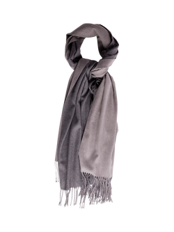 Bloom & Bay Songbird Colour Block Pashmina, Grey