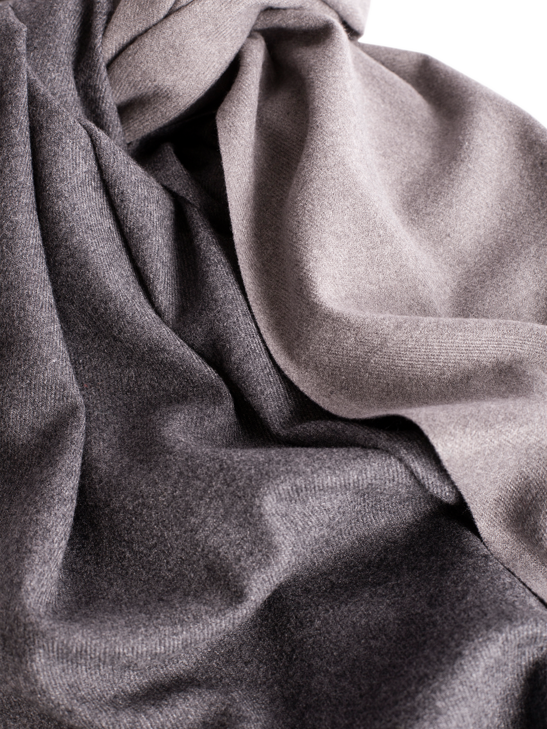 Product image 2 of 6, which shows Bloom & Bay Songbird Colour Block Pashmina, Grey, One Size