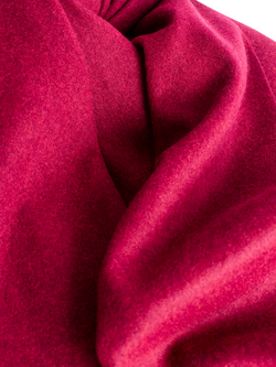 Bloom & Bay Willow Fringed Scarf - view 2, Dark Red