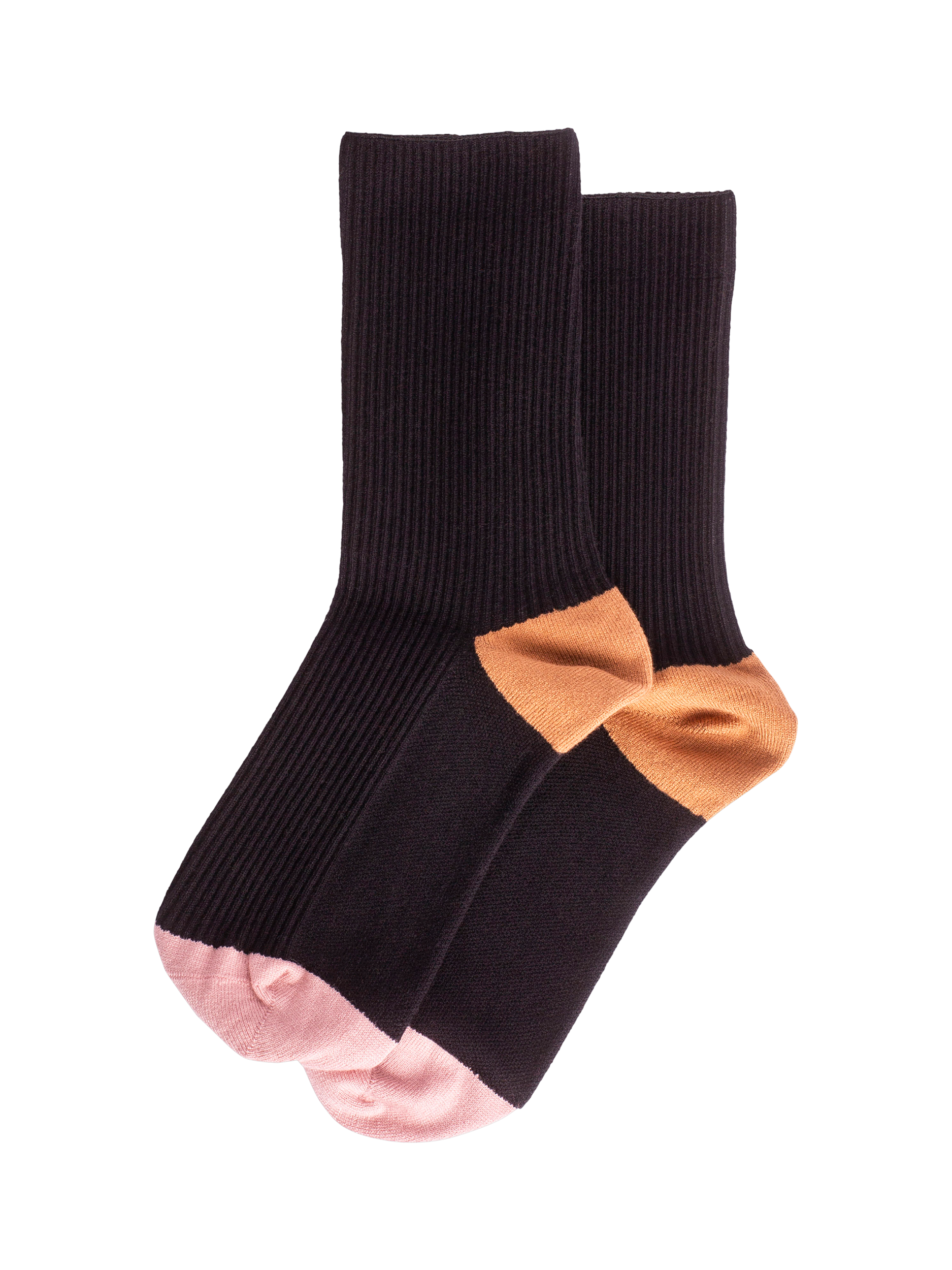 Product image 4 of 5, which shows Bloom & Bay Julietta Crew Cotton Blend Socks Pack , Multi, One Size