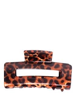 Bloom & Bay Zofia Claw Hair Clip - view 2, Brown