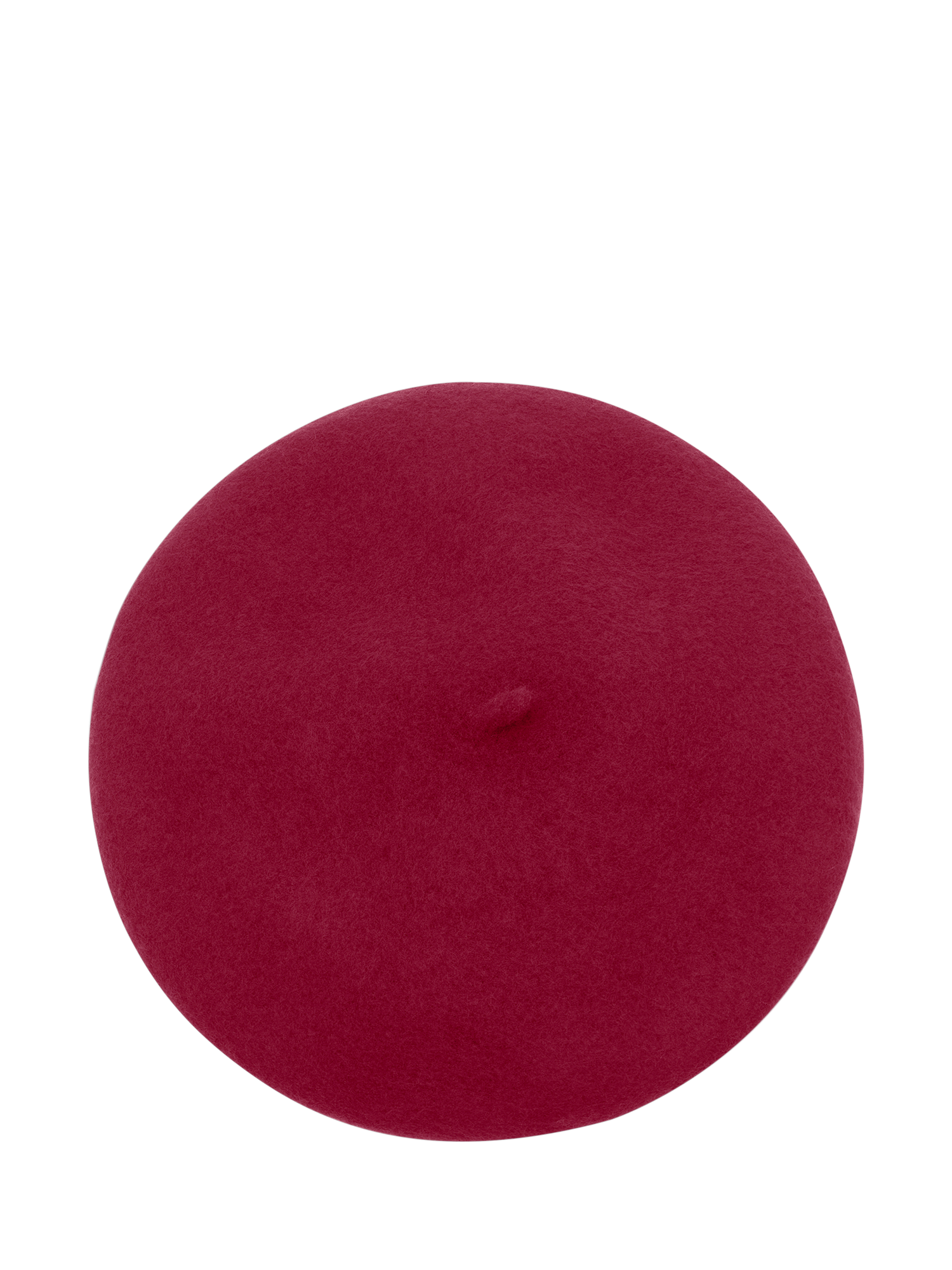 Product image 1 of 5, which shows Bloom & Bay Paloma Wool Blend Beret, Burgundy, One Size