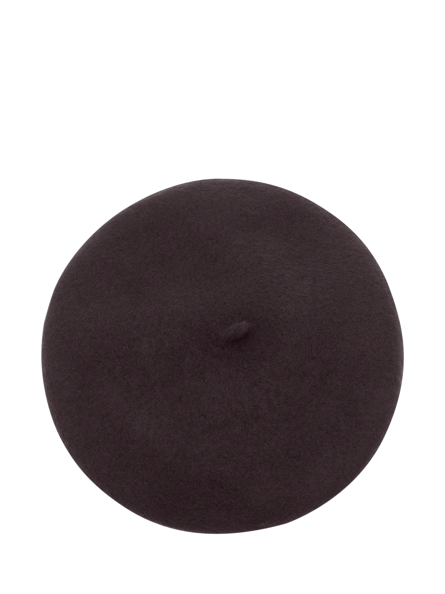 Product image 2 of 6, which shows Bloom & Bay Paloma Wool Blend Beret, Black, One Size