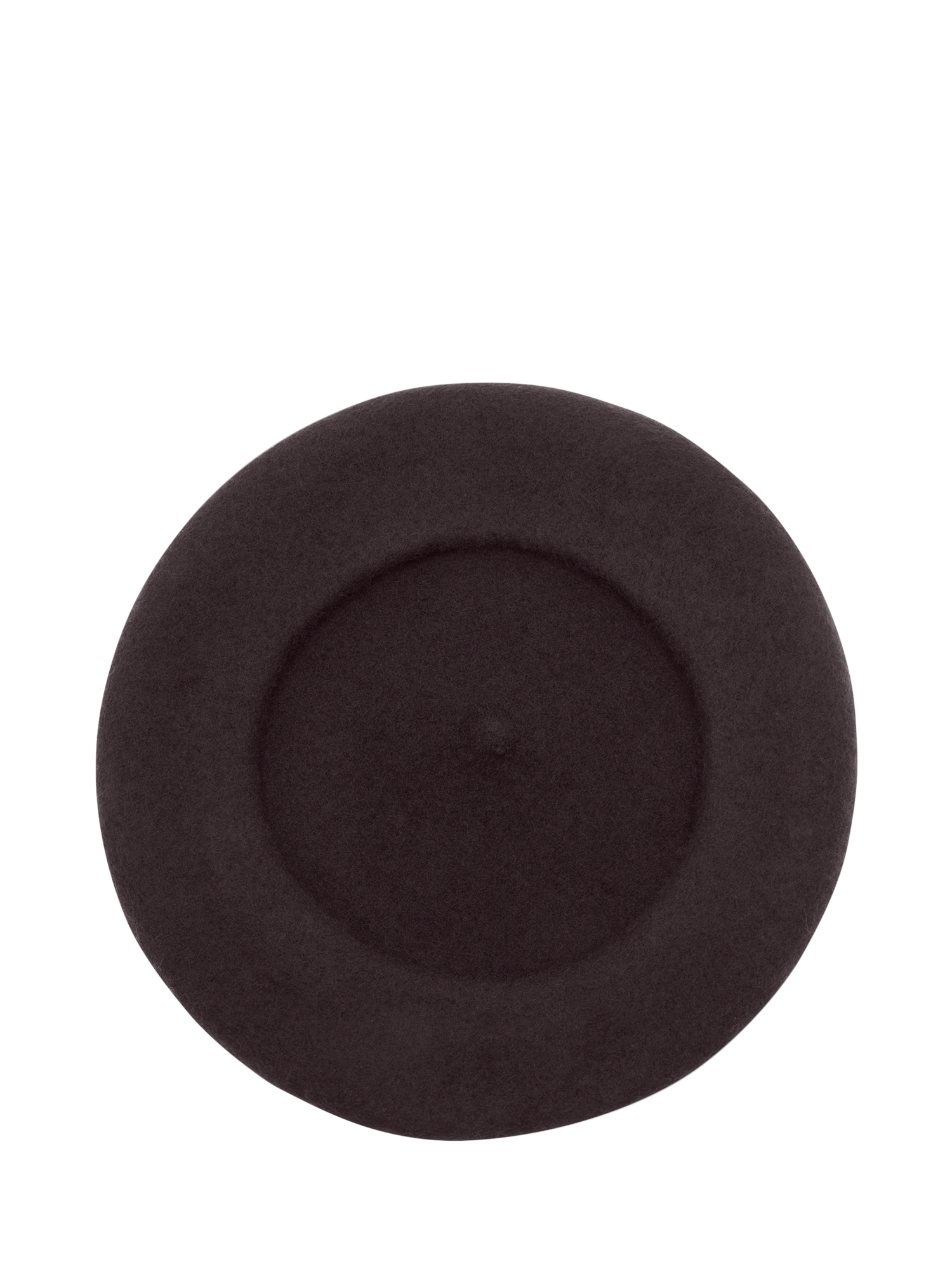Product image 3 of 6, which shows Bloom & Bay Paloma Wool Blend Beret, Black, One Size