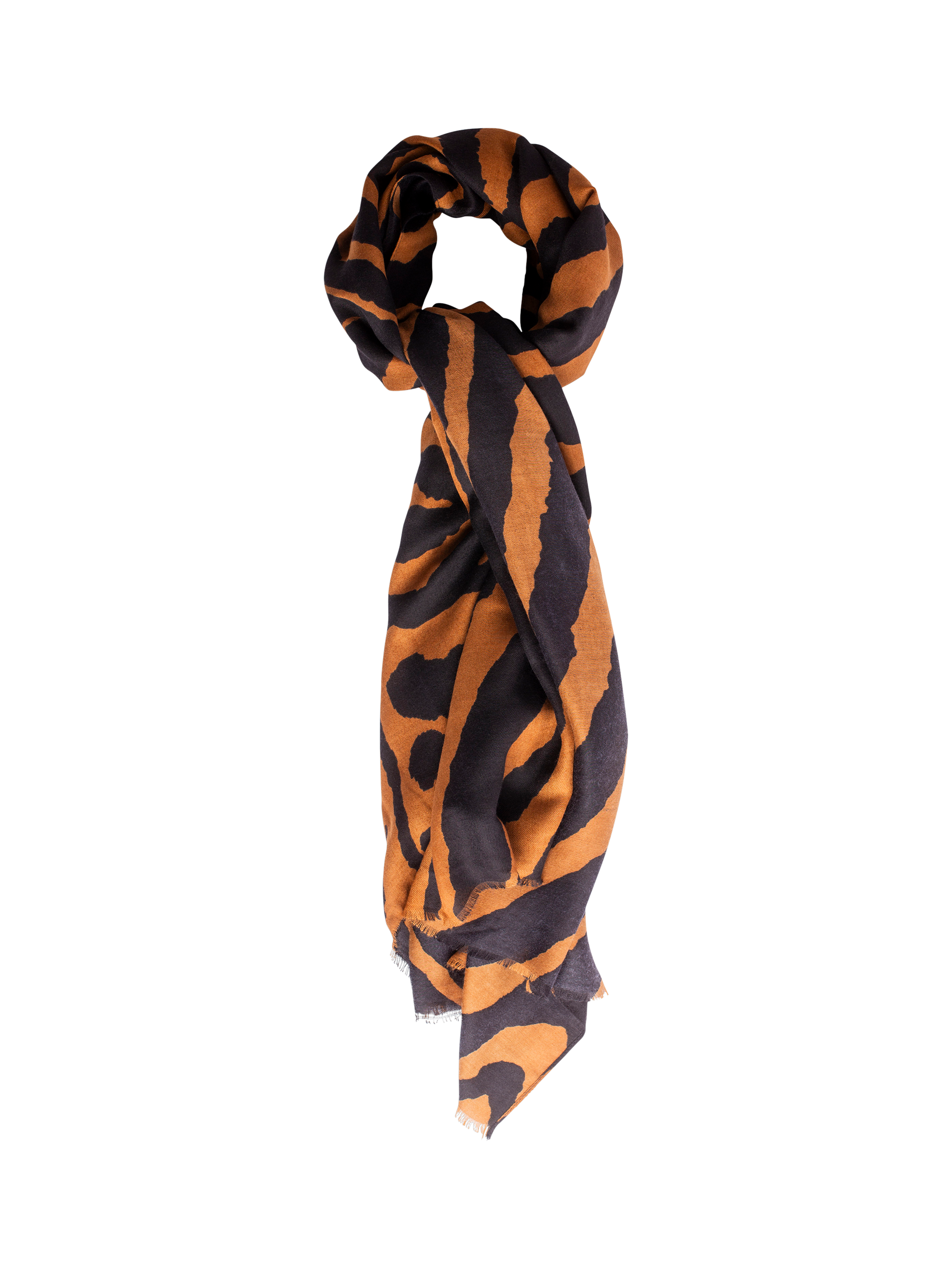 Product image 1 of 5, which shows Bloom & Bay Praiano Scarf, Brown