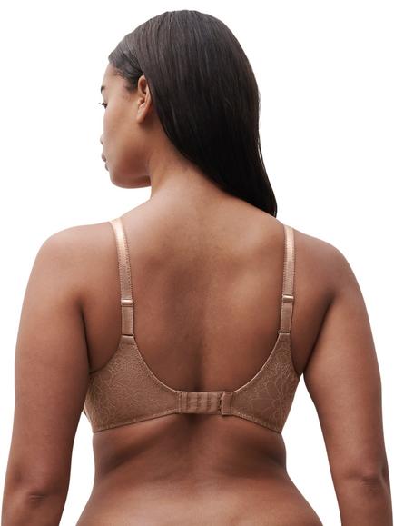 Chantelle Belle Plunge Spacer Bra - view 2, Coffee Latte