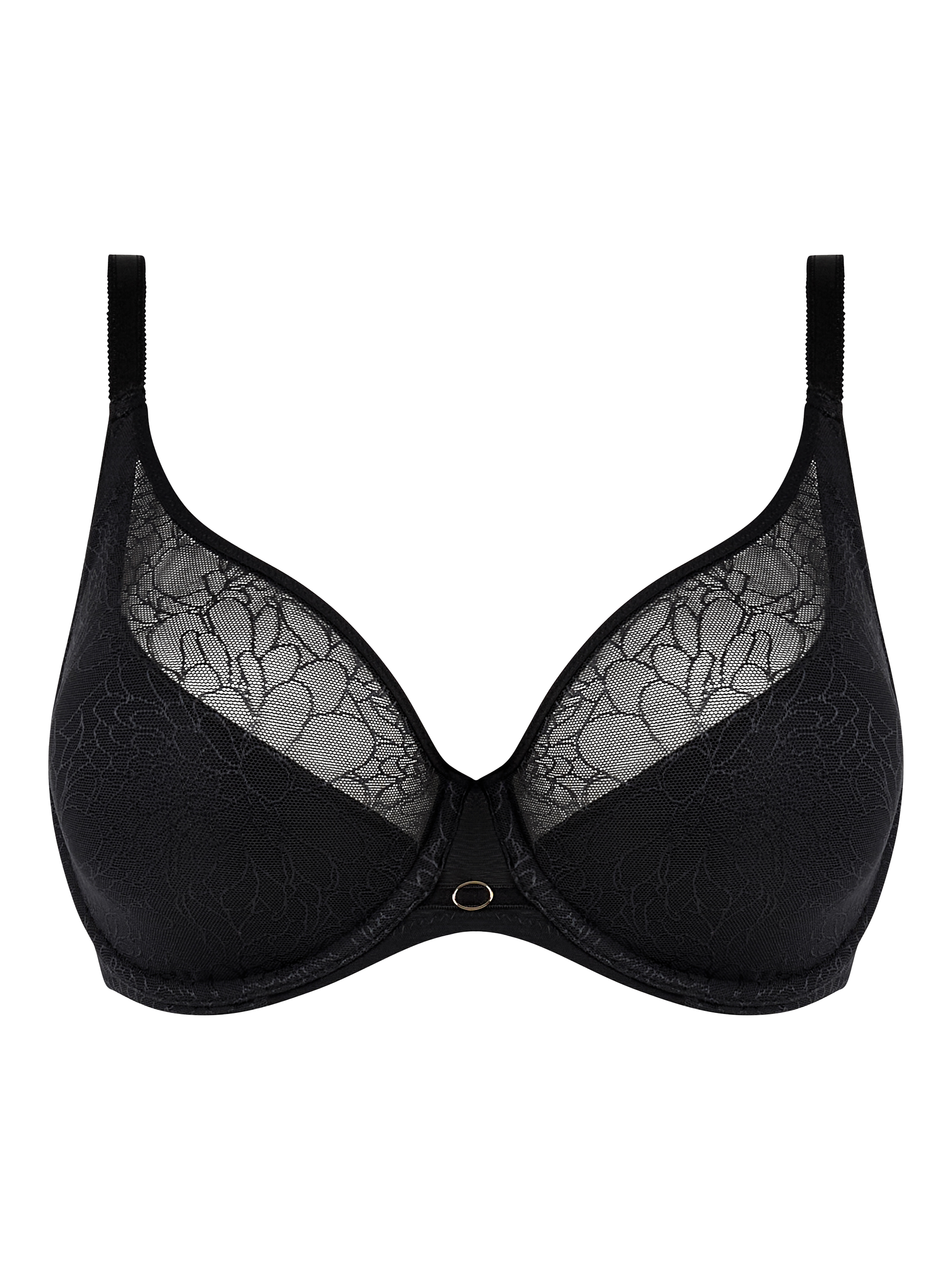 Product image 5 of 5, which shows Chantelle Belle Plunge Spacer Bra, Black, 30D