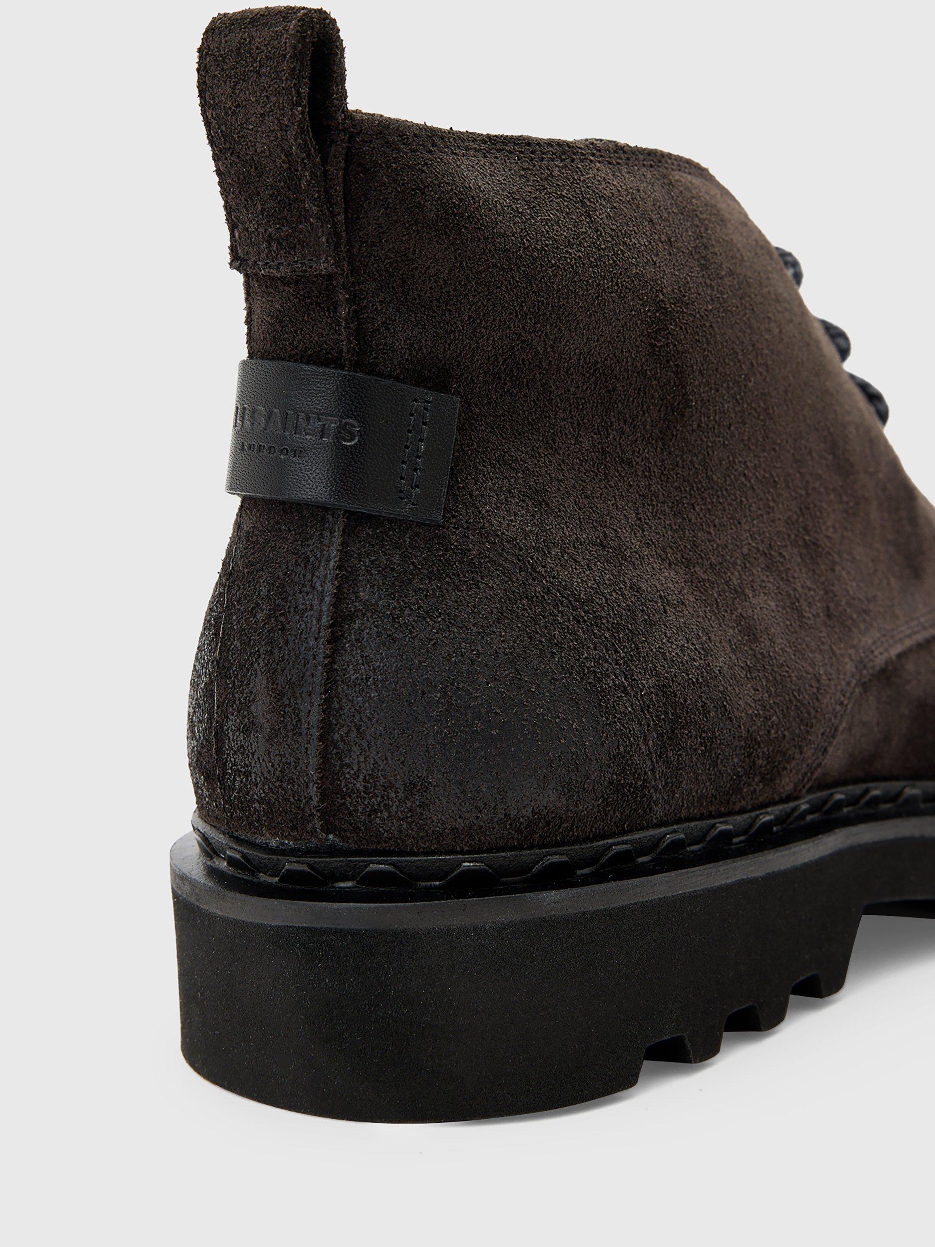 Product image 5 of 6, which shows AllSaints Suede Lace-Up Chukka Boots, Warm Grey, EU46