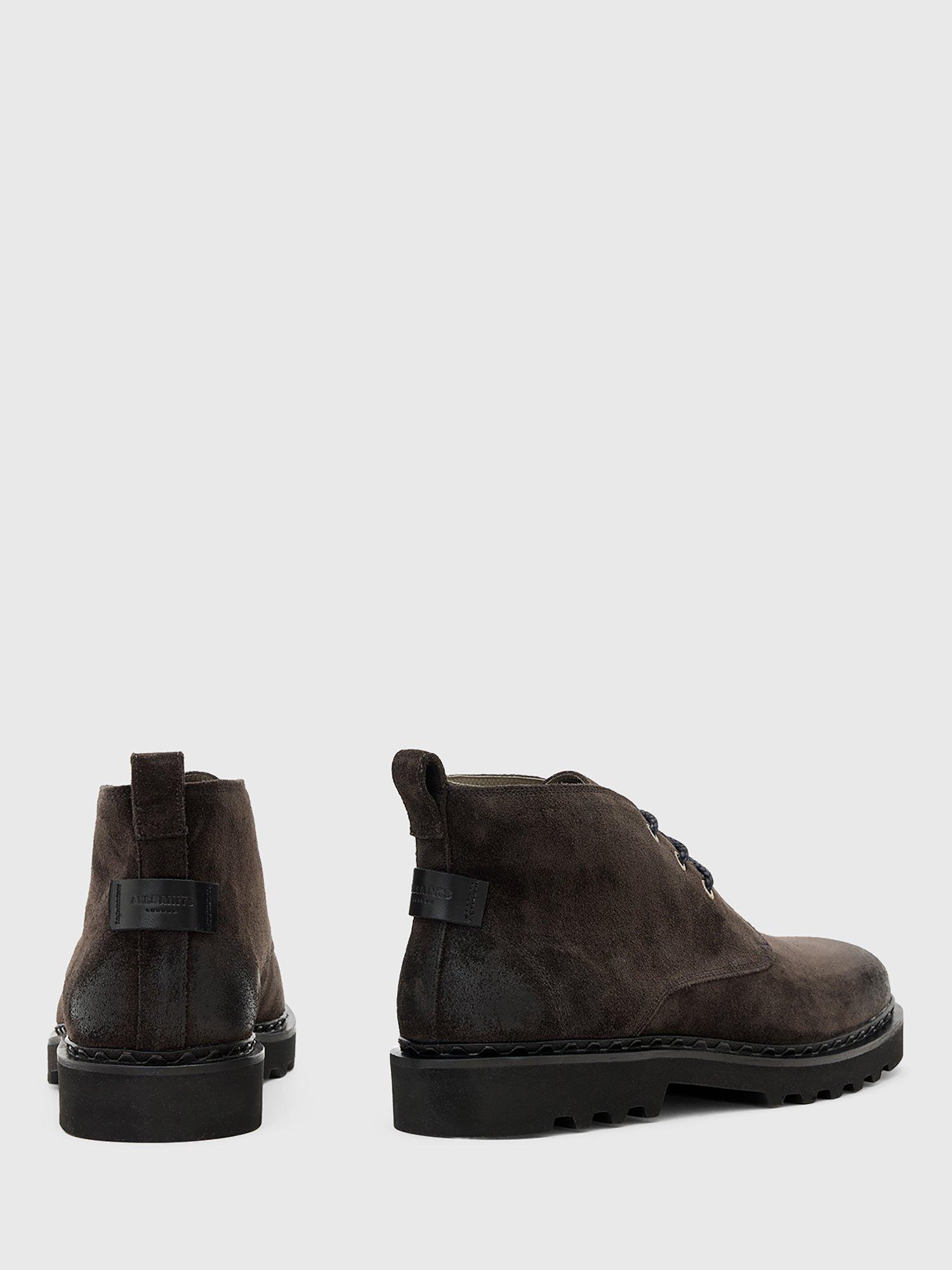 Product image 6 of 6, which shows AllSaints Suede Lace-Up Chukka Boots, Warm Grey, EU46