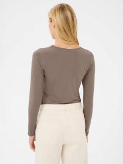 Part Two Nemajas Crew Neck Long Sleeve Top - view 2, Falcon