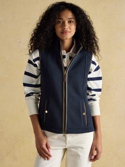 Joules Heritage Fleece Gilet, Navy