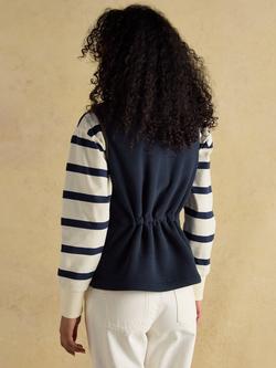 Joules Heritage Fleece Gilet - view 2, Navy