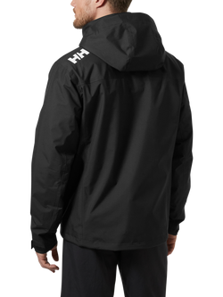 Helly Hansen Crew Hooded Midlayer Sailing Jacket 2.0, Black - view 2, 990 Black